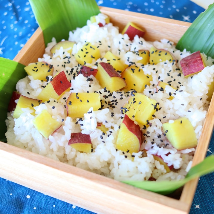 お餅入り♪もちもち&ホクホク♪さつまいもご飯
